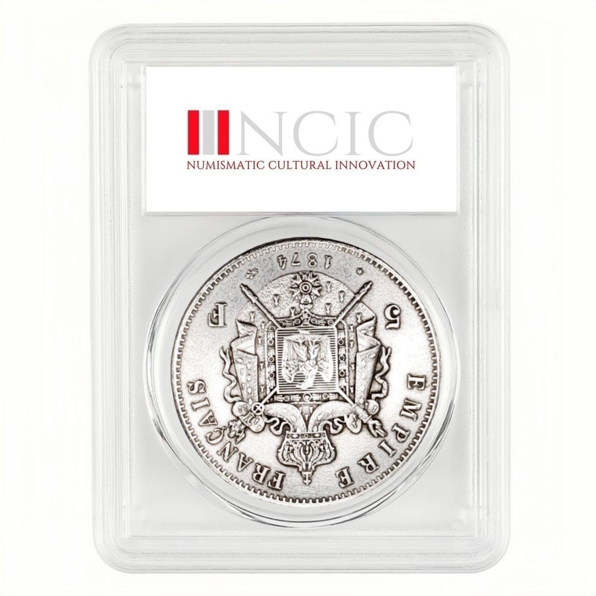 1874 French Empire 5 Francs – Napoleon IV Coin