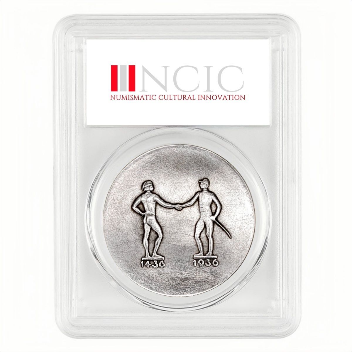 1936 Munich 500th Anniversary of Horse Racing Coin
