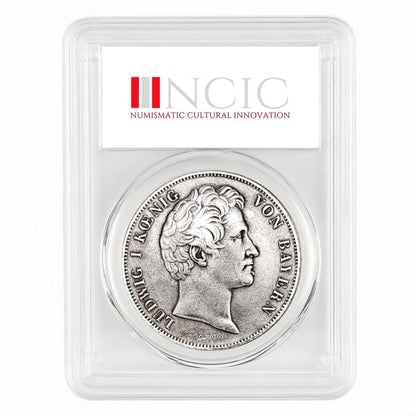 1837 Bavaria 1 Gulden – King Ludwig I of Bavaria