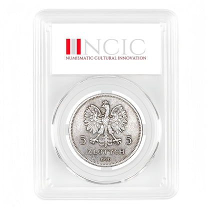 1930 Second Polish Republic Winged Victory 5 PLN