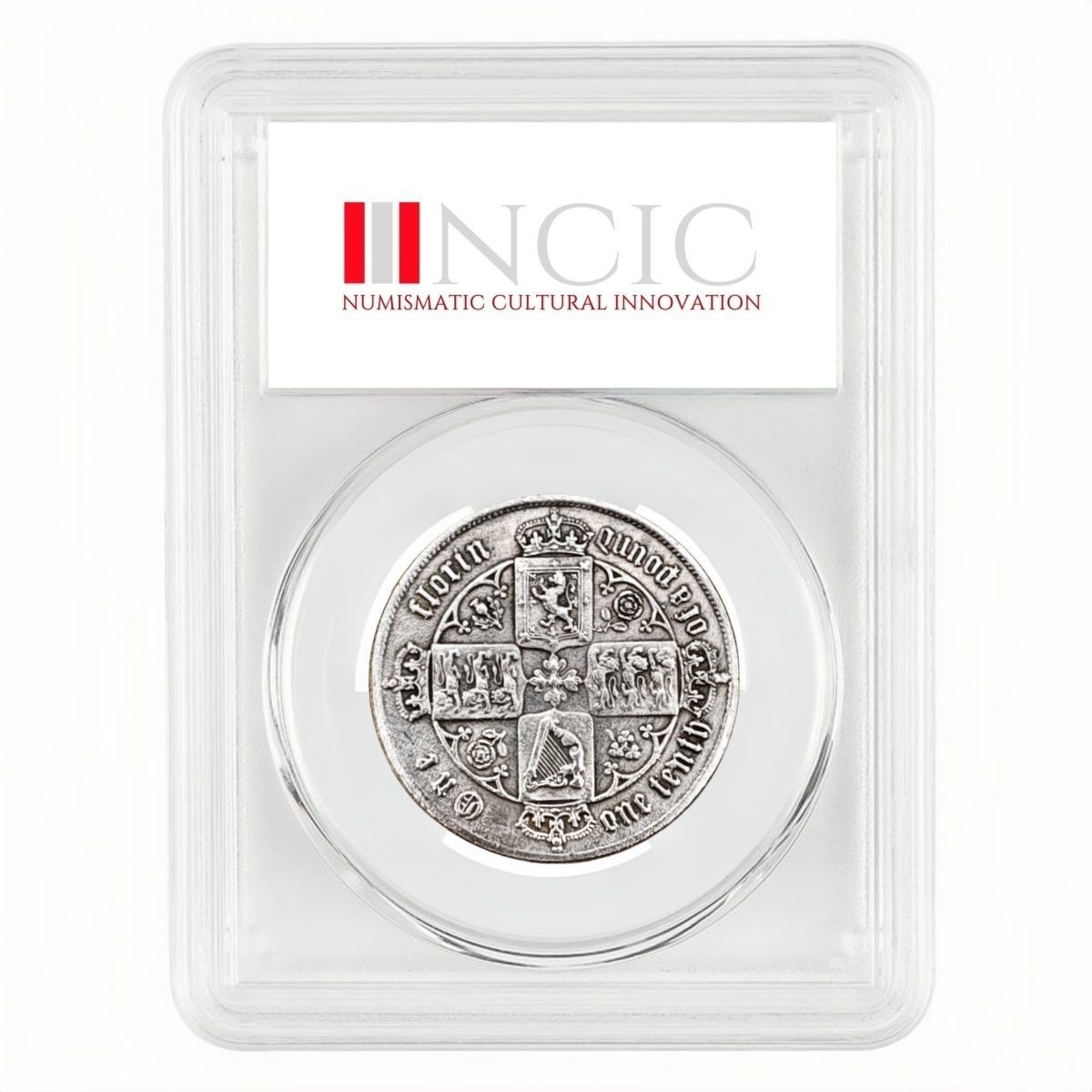 1848 Britain Victoria Gothic 1 Florin