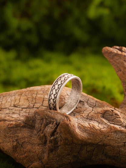 “Woven Memories” | 7mm Vintage Woven Ring