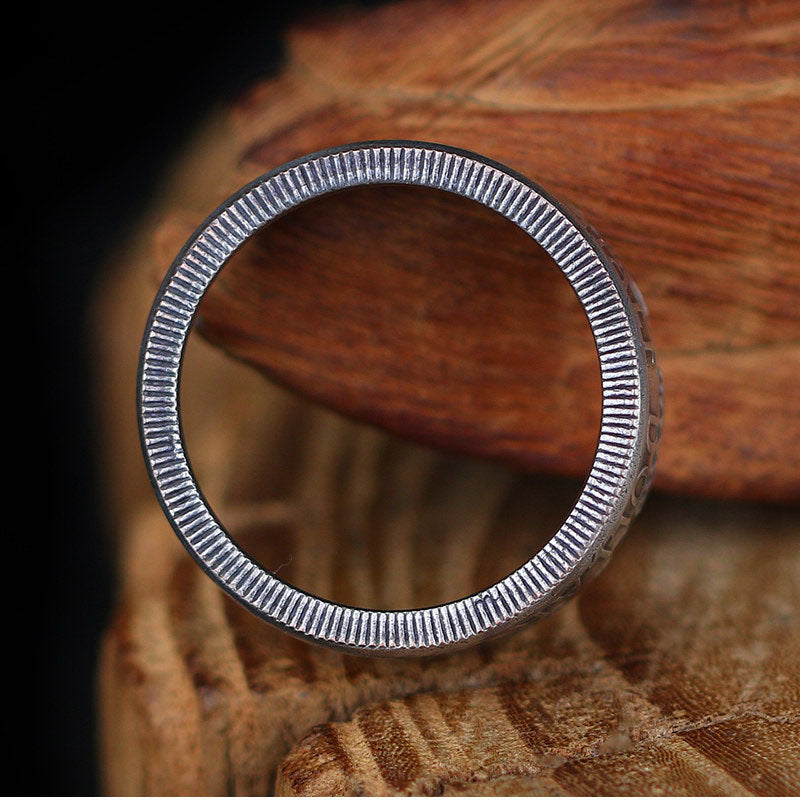 Genuine Kennedy Half Dollar Silver Coin Ring