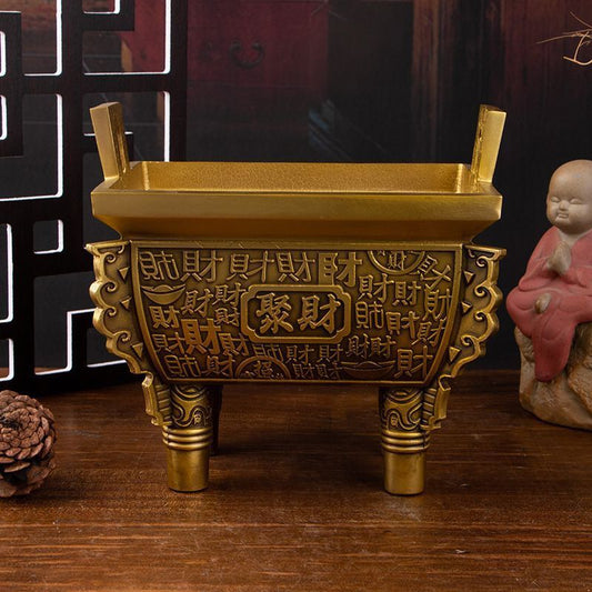 Fortune Gathering Four-Sided Ding