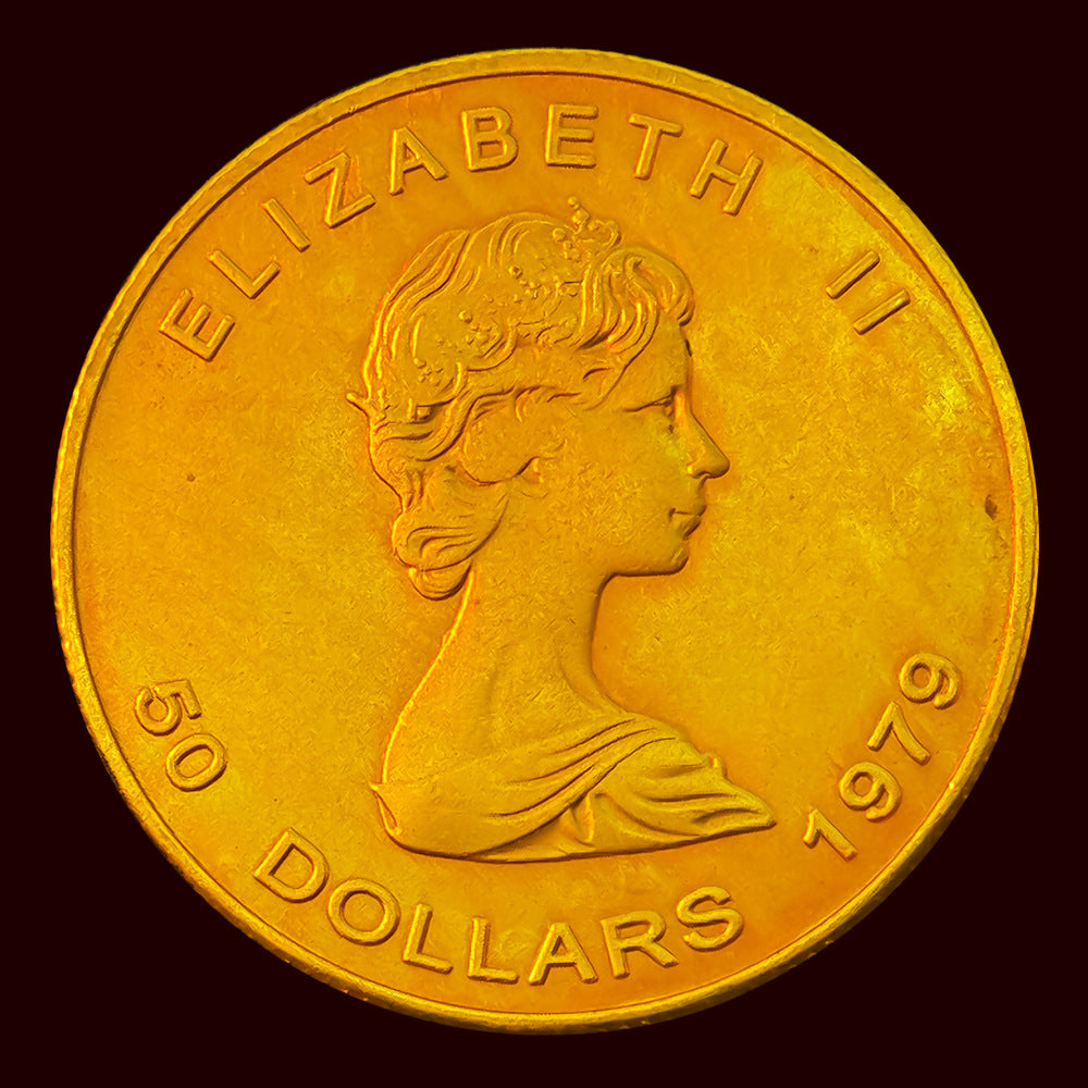 1979 Canada Elizabeth II $50 Maple Leaf Gold Coin