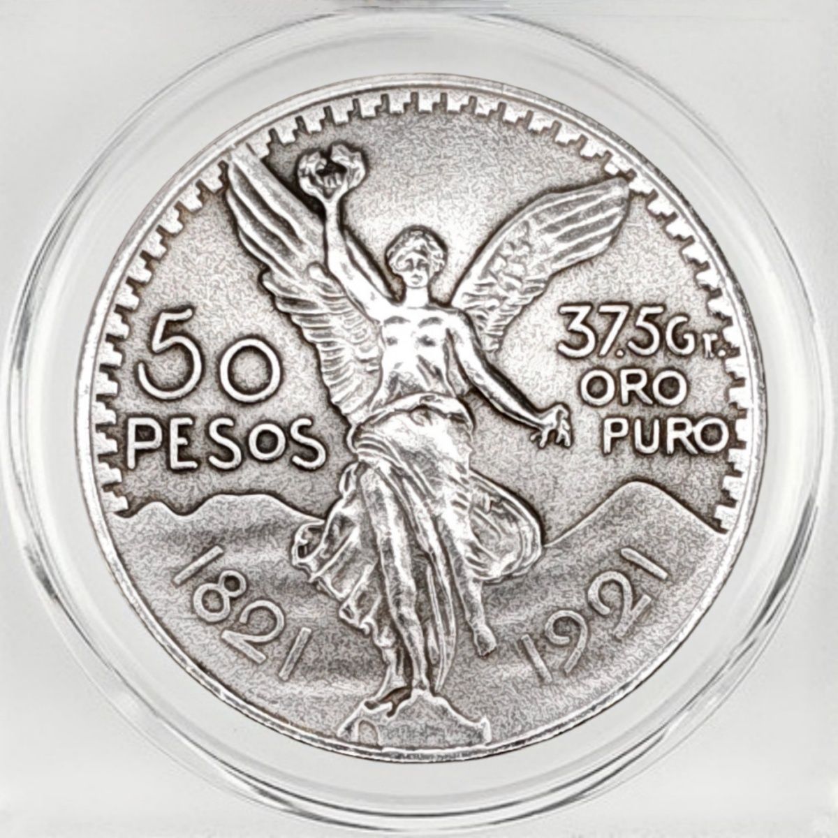 1921 Mexicowinged Victory 50 Pesos