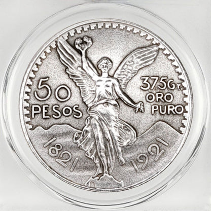 1921 Mexicowinged Victory 50 Pesos