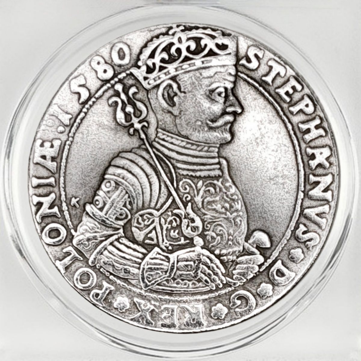 1580 Poland-Lithuania Stefan Bartolitler I Thaler