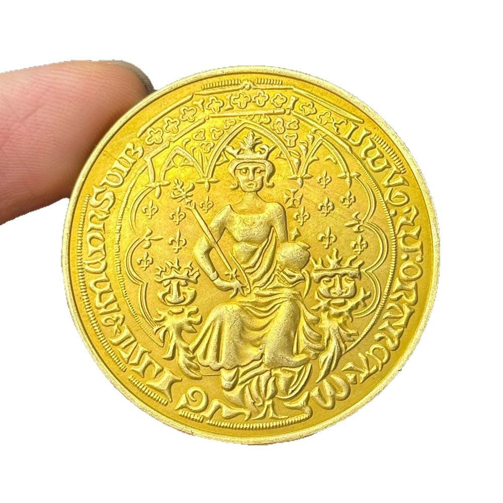 1343 England Edward III Florin Coin