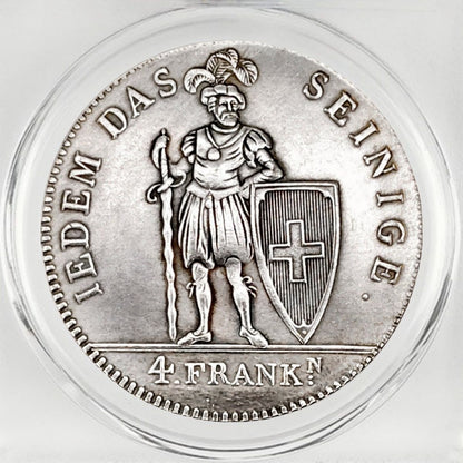 1816 Switzerland Appenzell Ausserrhoden 4 Francs