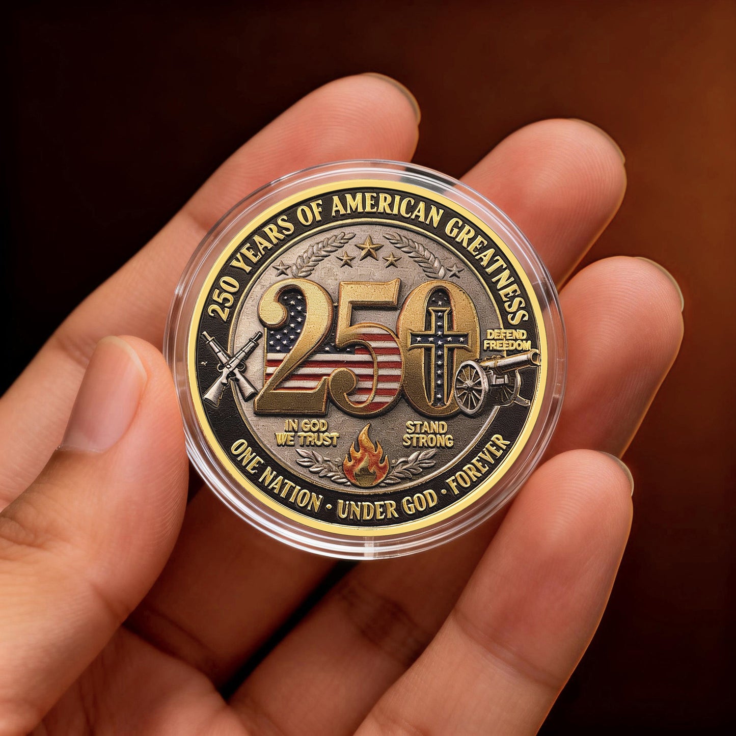 The 250th Anniversary Independence Day Coin