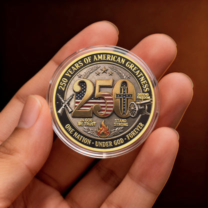 The 250th Anniversary Independence Day Coin