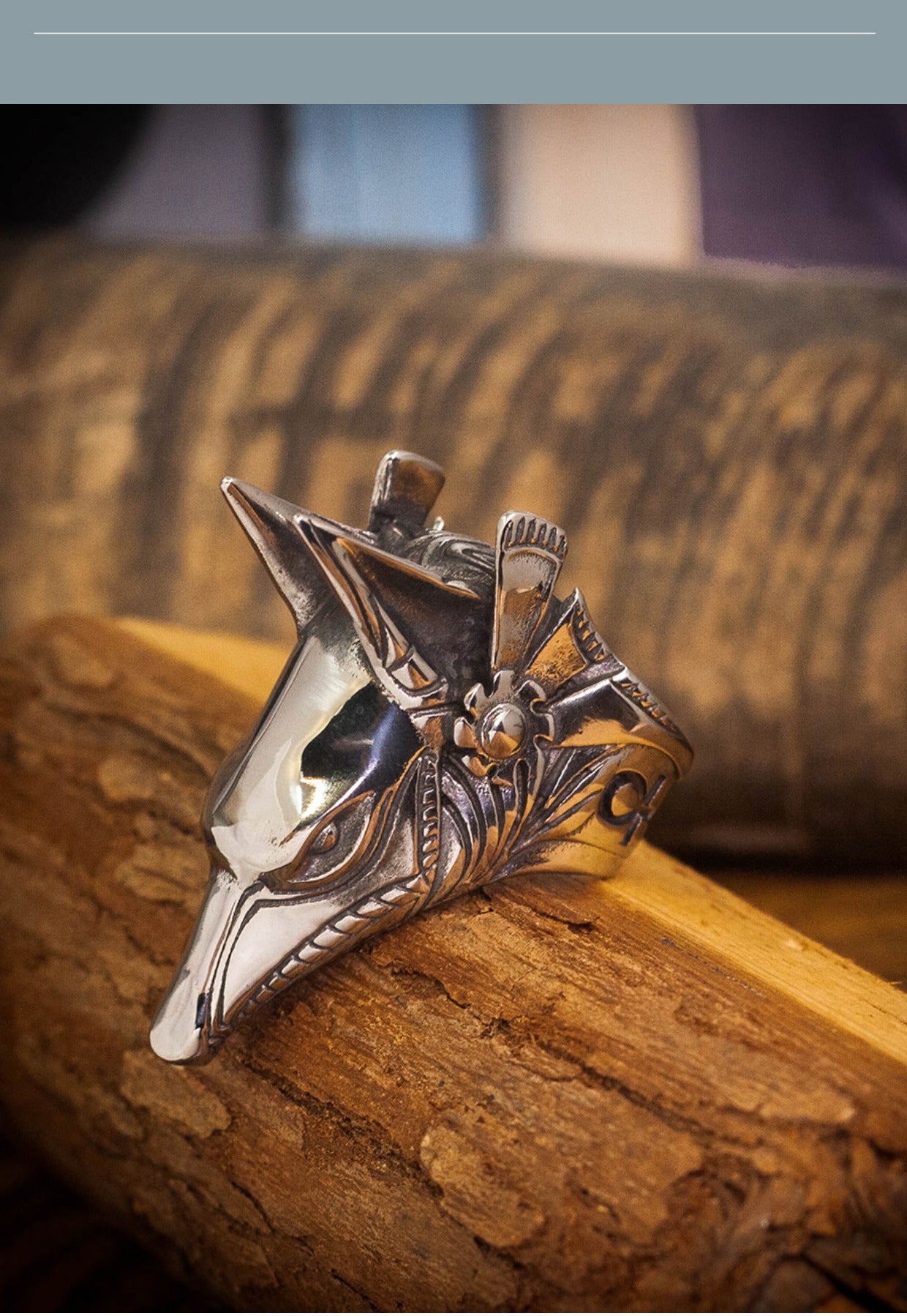 ”Oath of Anubis” | Ancient Egyptian Death God Ring