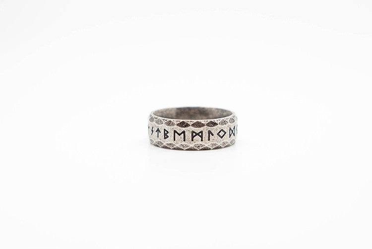 Japanese Vintage Viking Rune Ring