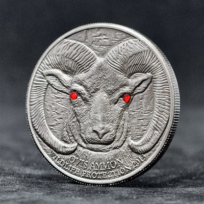 16 Animals Rhinestone 3D Relief Coin