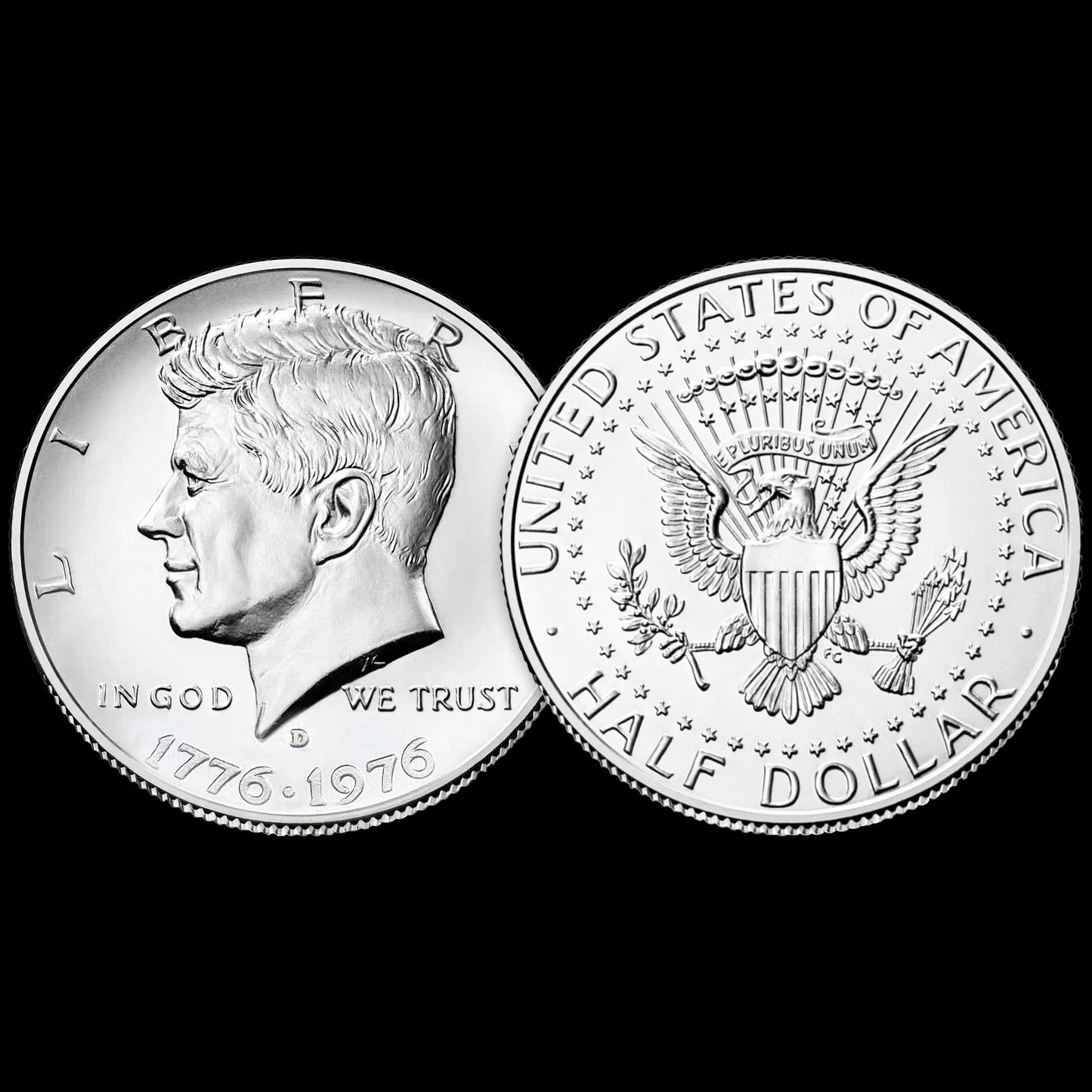 1776-1976 U.S. Bicentennial Lincoln Half Dollar Coin