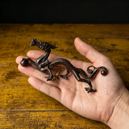 Five-Clawed Dragon Pen Holder