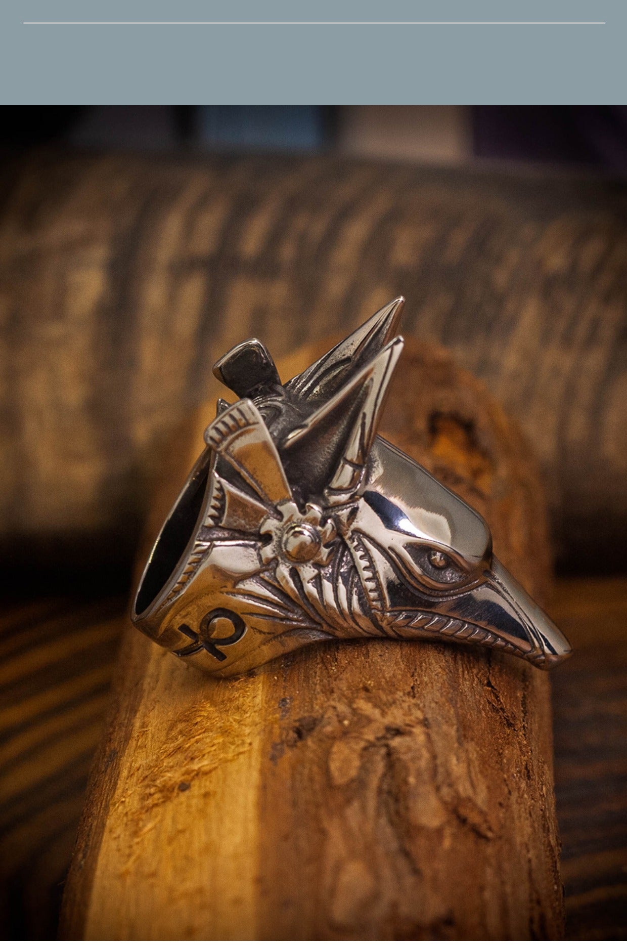 ”Oath of Anubis” | Ancient Egyptian Death God Ring