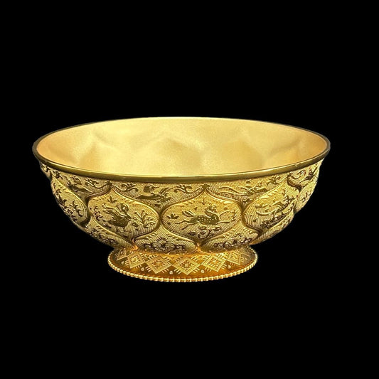 Gilded Carved Bowl