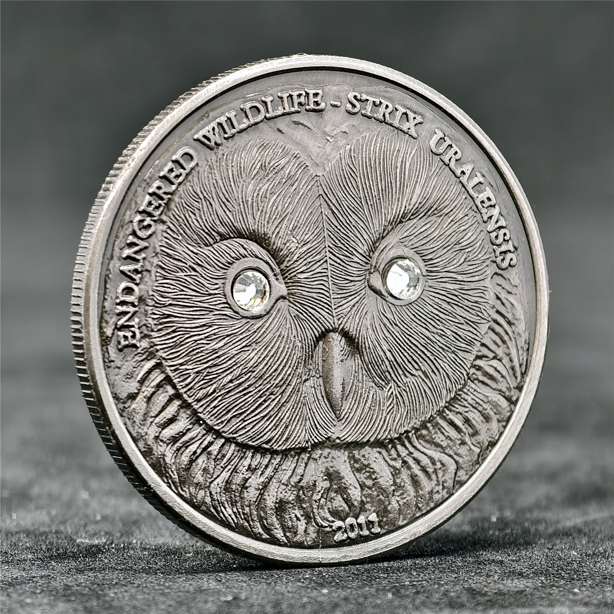 16 Animals Rhinestone 3D Relief Coin
