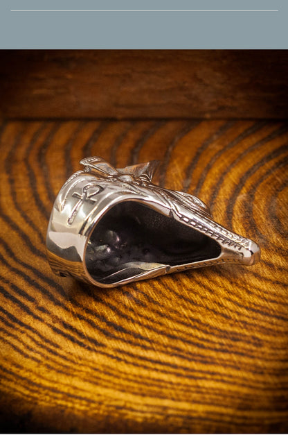 ”Oath of Anubis” | Ancient Egyptian Death God Ring