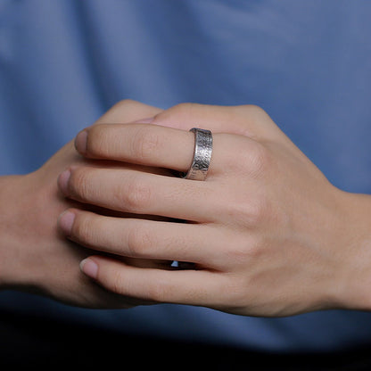 Genuine Kennedy Half Dollar Silver Coin Ring