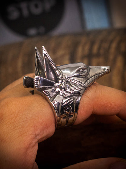 ”Oath of Anubis” | Ancient Egyptian Death God Ring