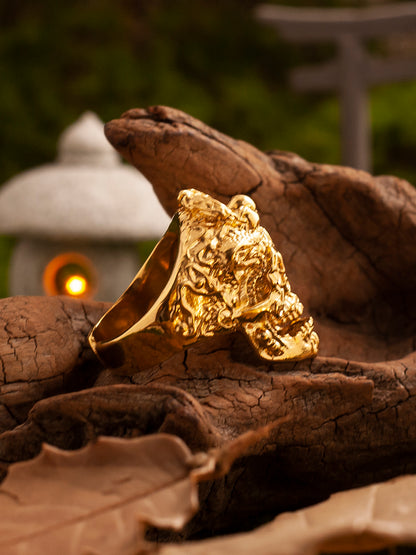 “Evil Soul” | Ten Hells Series Skull Ring