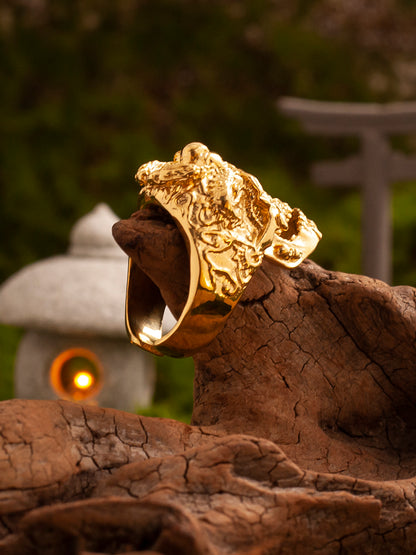 “Evil Soul” | Ten Hells Series Skull Ring