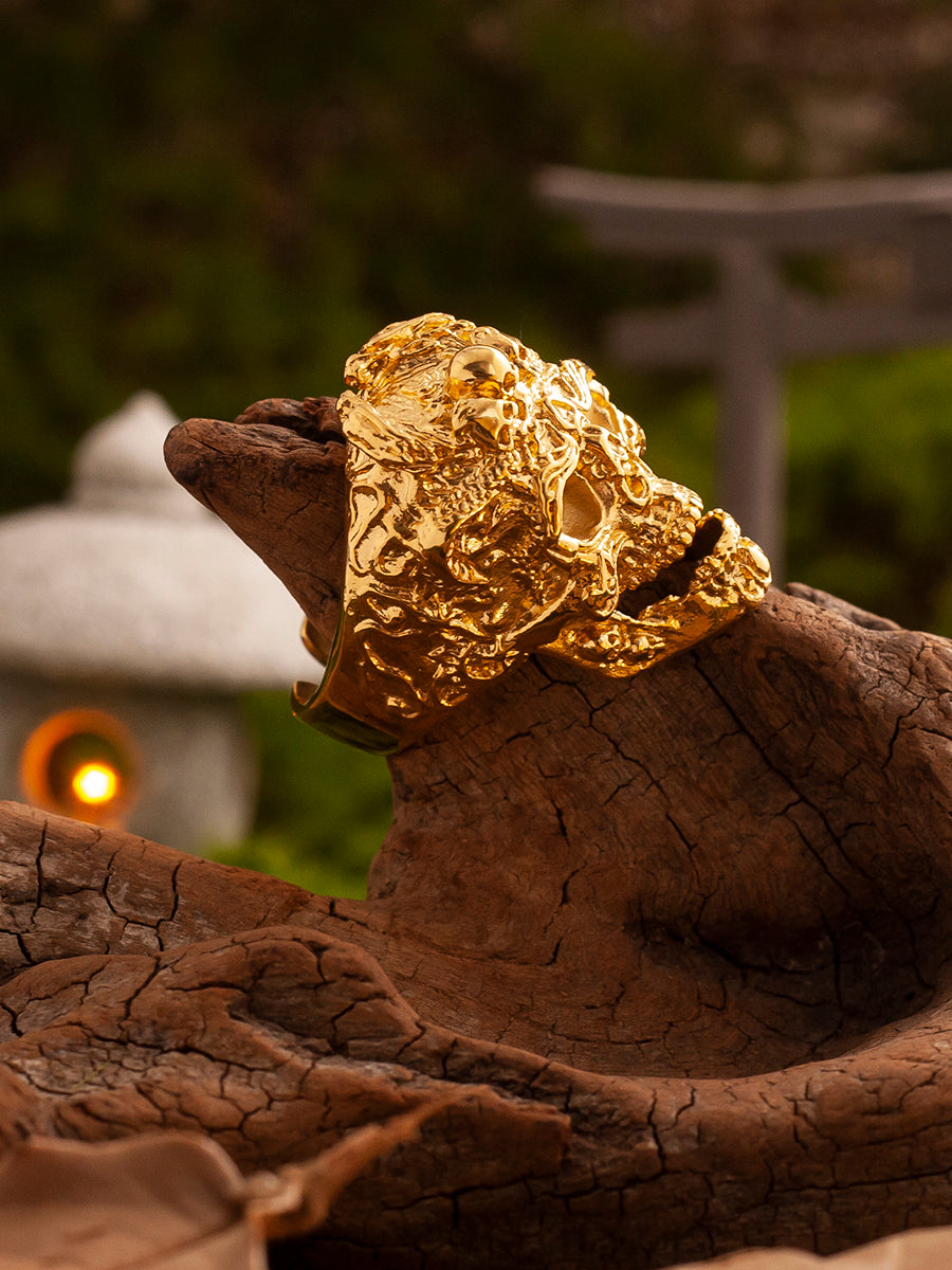 “Evil Soul” | Ten Hells Series Skull Ring