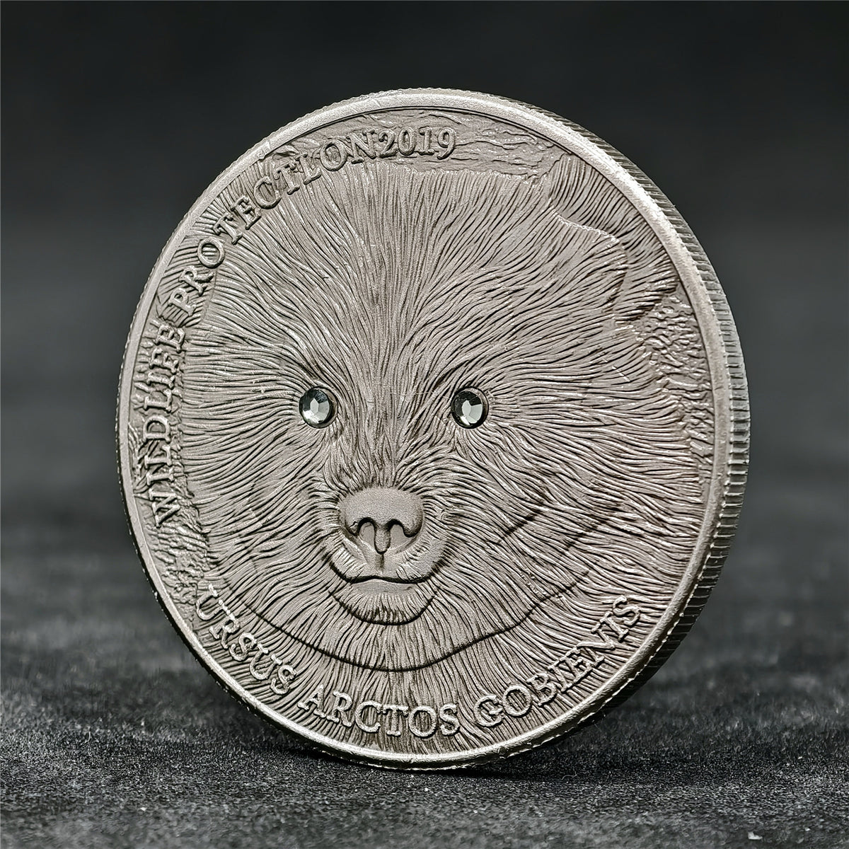16 Animals Rhinestone 3D Relief Coin