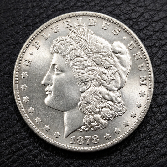 1878–1921 US Morgan Silver Dollar (CC Version)