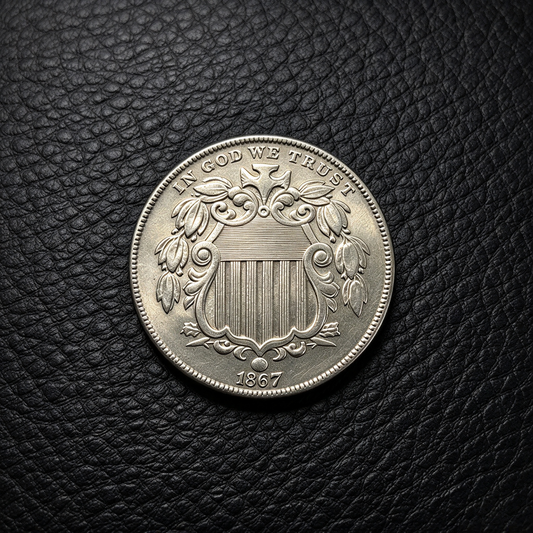 1866–1883 US 5 Cent Nickel Coin