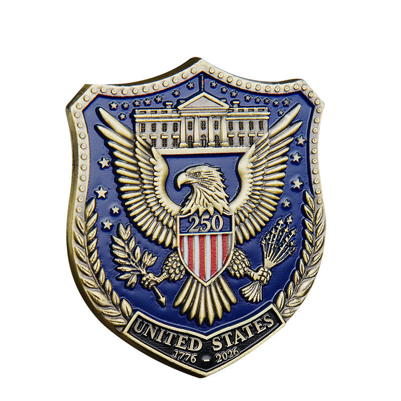 250th Anniversary Independence American Navy Shield Coin