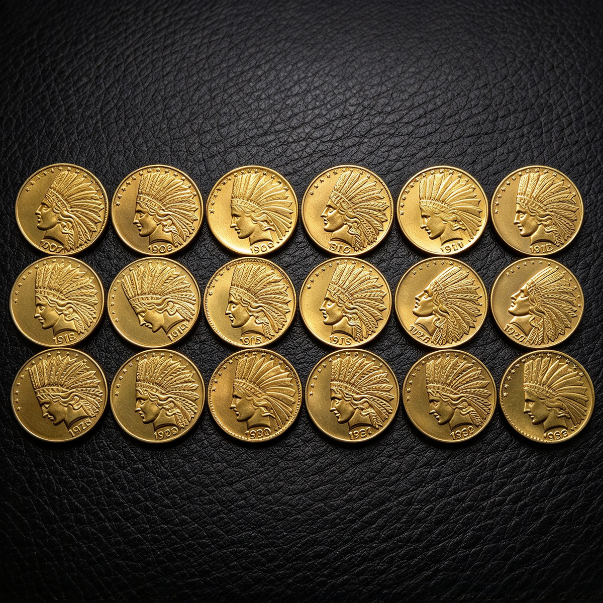 1907–1933 Indian Head Ten Dollar Gold Coin