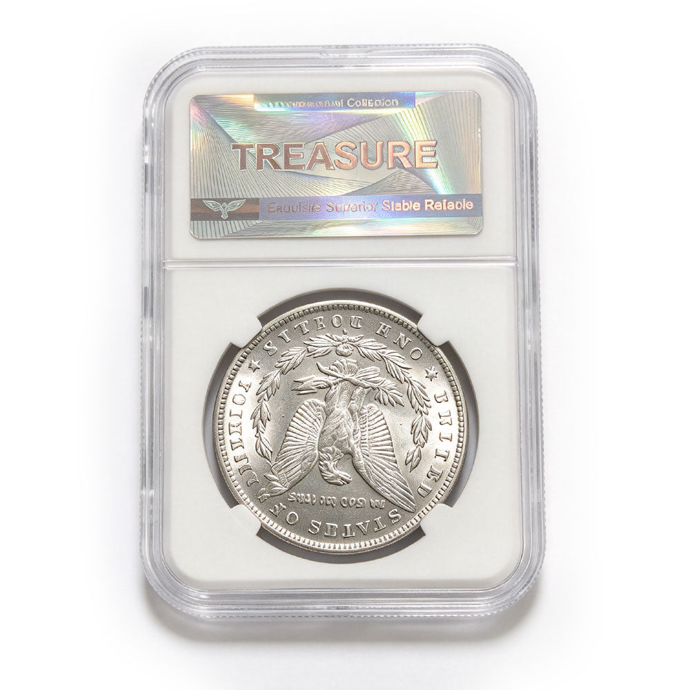 1921-D Morgan Silver Dollar With Case