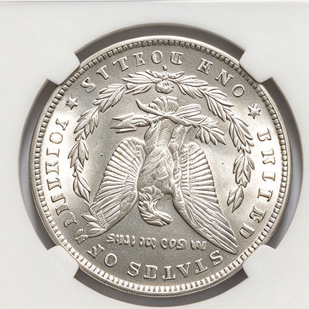 1921-D Morgan Silver Dollar With Case
