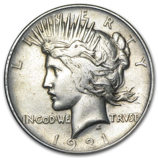 1921 Peace Dollar (High Relief)