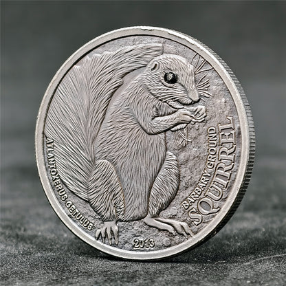 16 Animals Rhinestone 3D Relief Coin