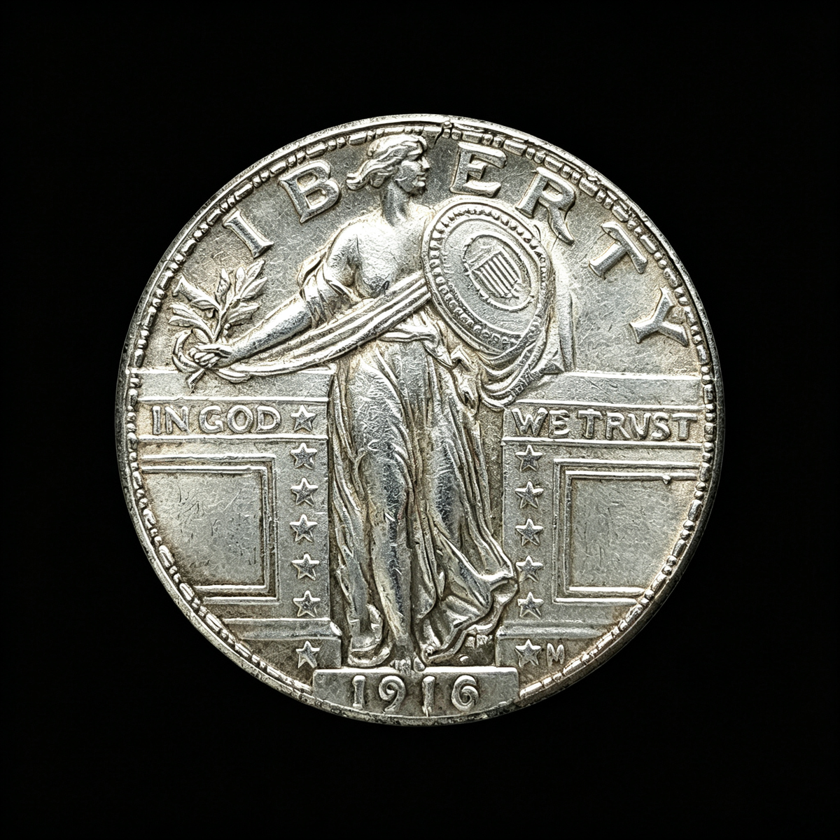 1916–1930 Multi-Year U.S. Liberty Quarter Coin