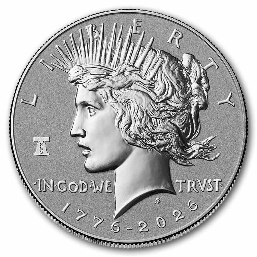 2026-P Silver Peace Dollar Reverse Proof (250 Privy) With Air-Cushion Protective Case