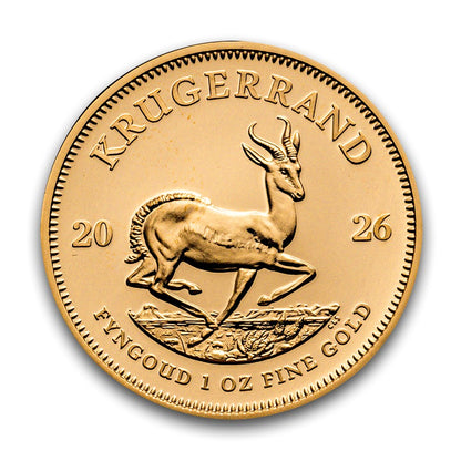 2026 South Africa 1 oz Gold Krugerrand BU