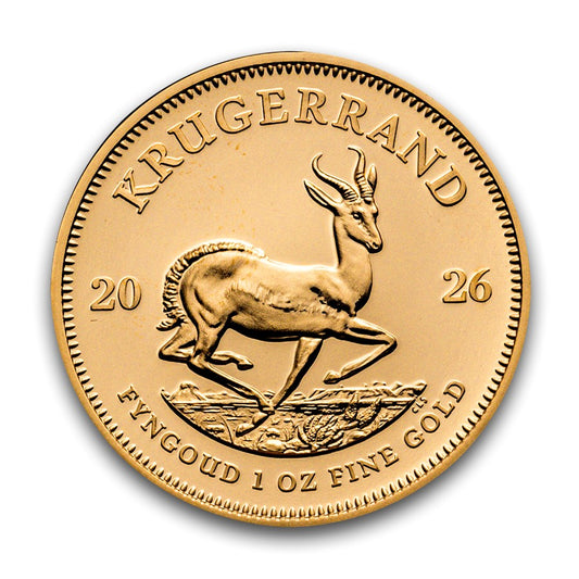 2026 South Africa 1 oz Gold Krugerrand BU