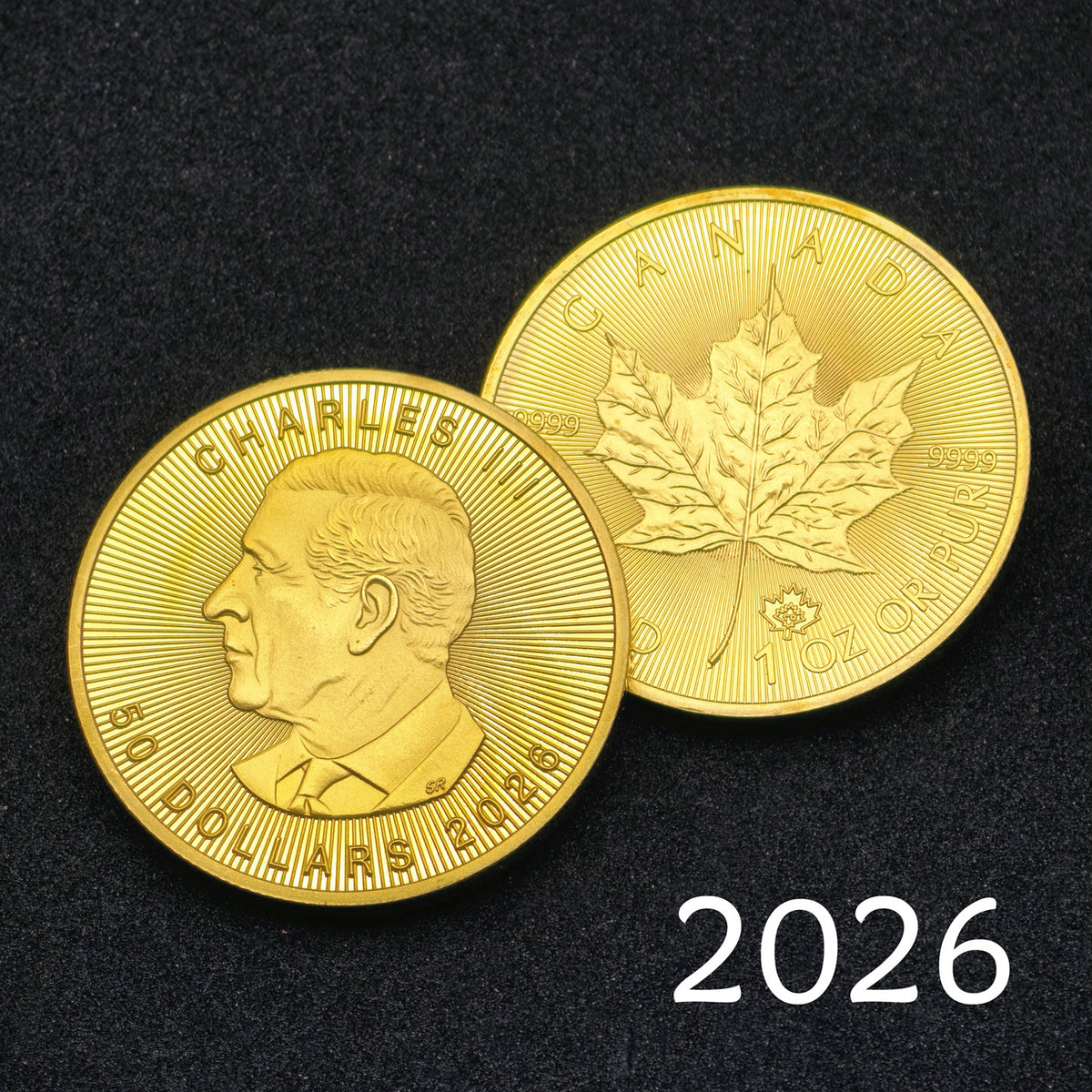 2026 Canada $50 Gold Maple Leaf Coin