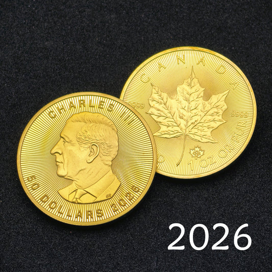2026 Canada $50 Gold Maple Leaf Coin
