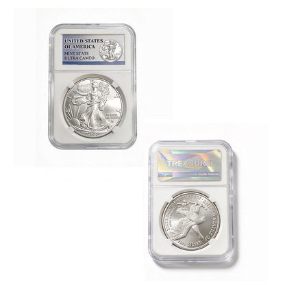 2026-P Silver Morgan Dollar Reverse Proof (250 Privy)  With Air-Cushion Protective Case