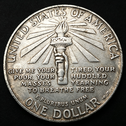 1906 US Statue of Liberty $1 Dollar Coin