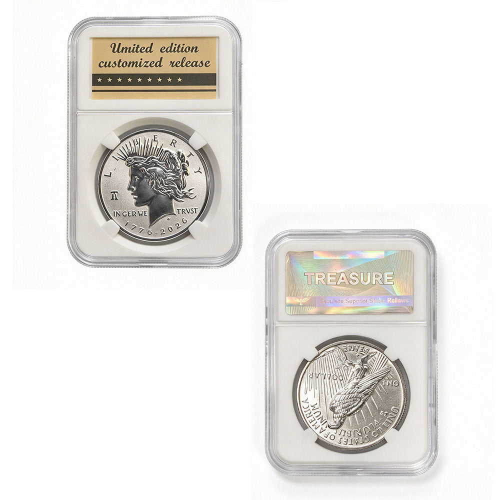 2026-P Silver Morgan Dollar Reverse Proof (250 Privy)  With Air-Cushion Protective Case
