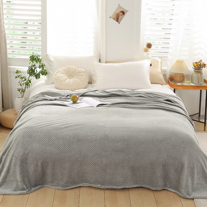 🔥Hot Sale--Winter Warm Soft Coral Fleece Throw Blanket Bed Quilt