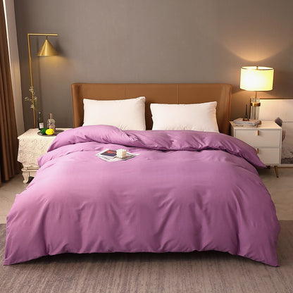 Solid Color Modern Style Pure Cotton Quilt Cover